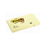 BLOCCO 100FG POST-IT GIALLO CANARY 76X127MM GIAL