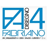 ALBUM FABRIANO4 (24X33CM) 220GR 20FG LISCIO SQUADR